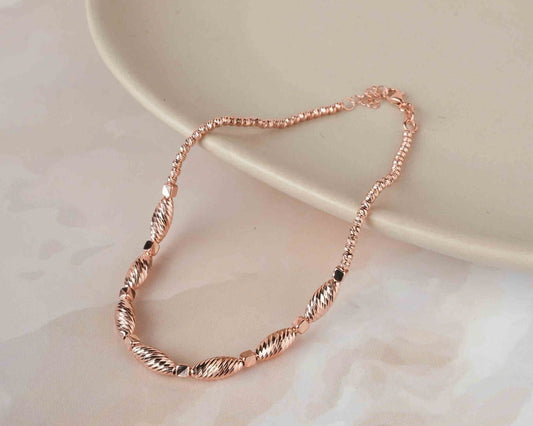 Aurelia Wave Anklet