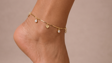 Aira Heart Anklet
