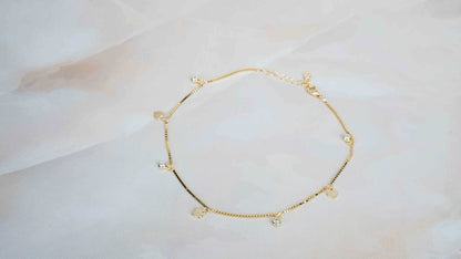 Aira Heart Anklet