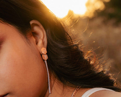 HexaFlow Earrings