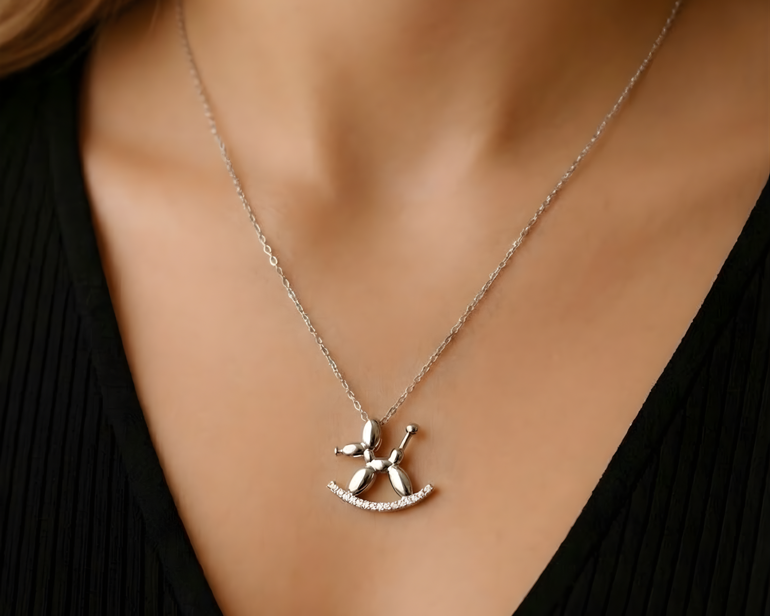 STERJOY CHARM NECKLACE